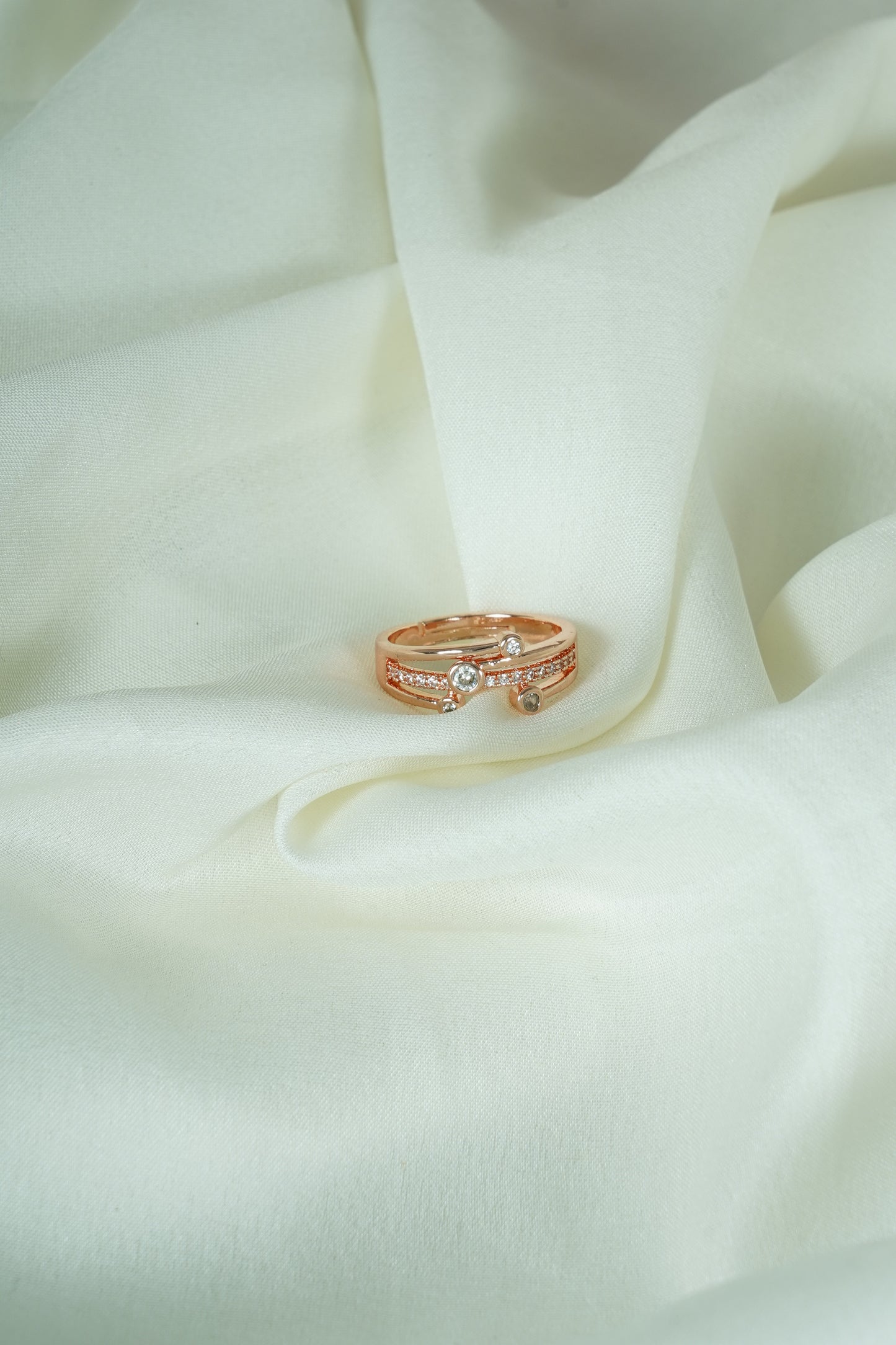 Cross Stone Rose (Adjustable)
