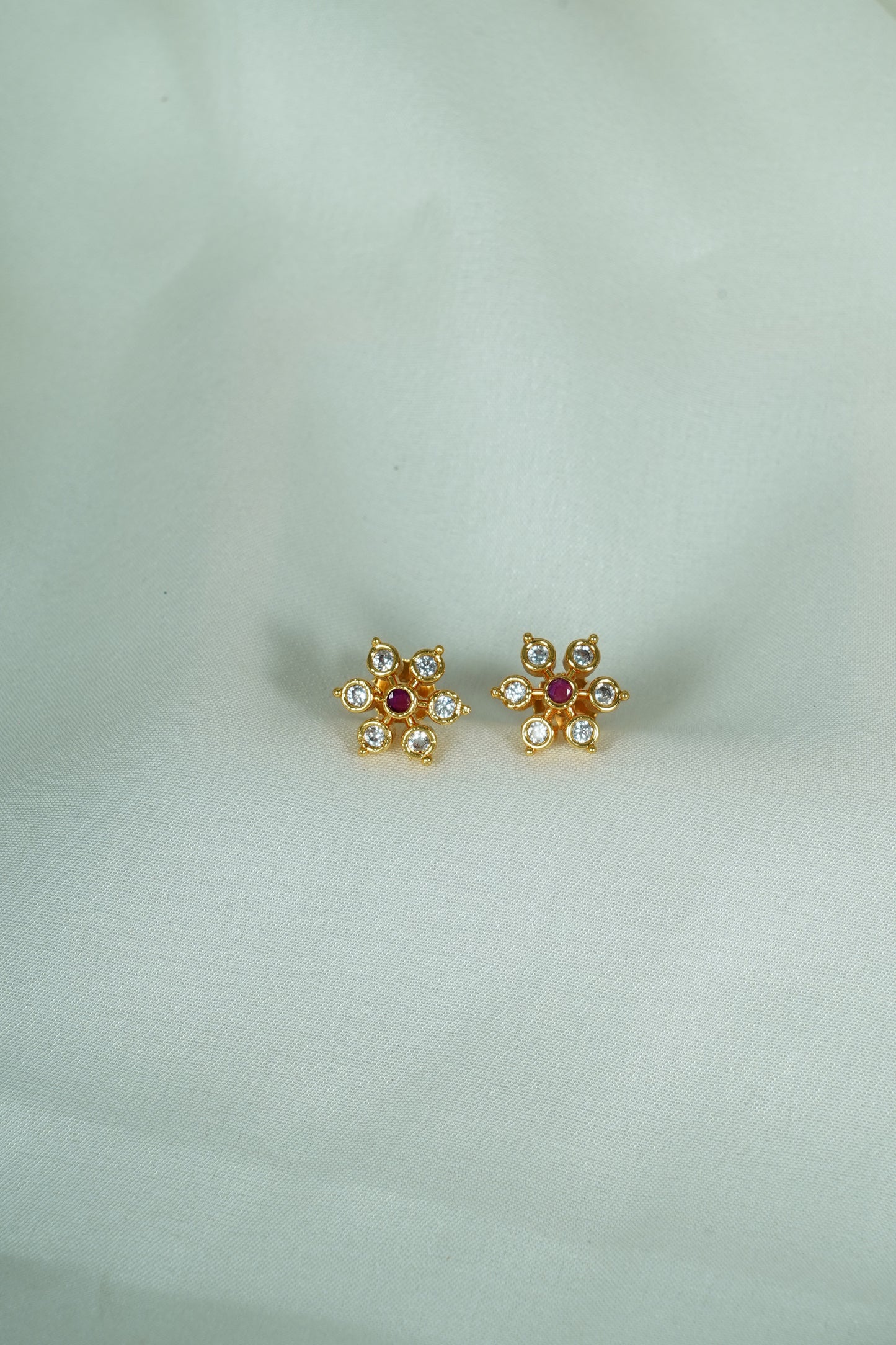 White with Ruby Diamond