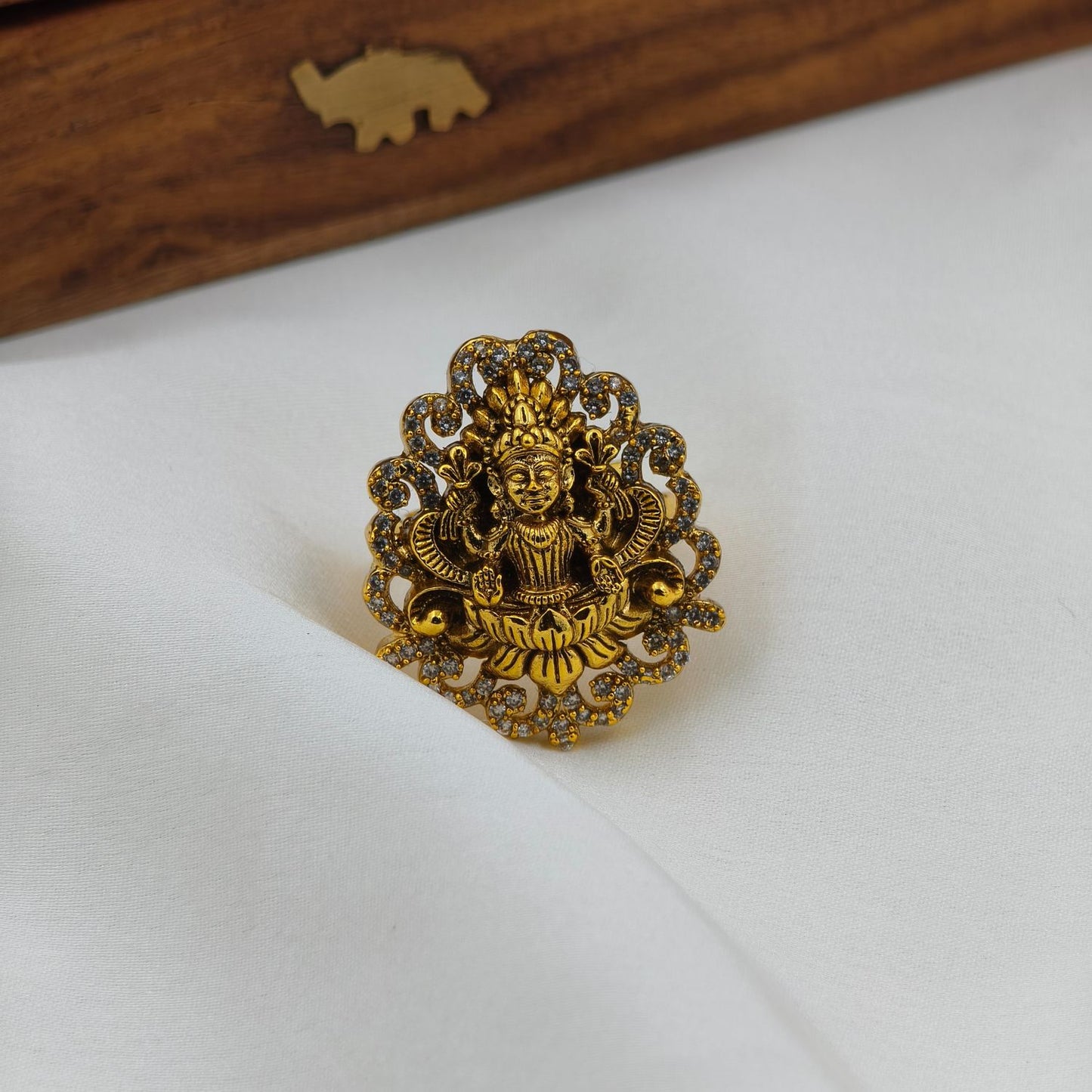 Statement nakshi ring (Adjustable)