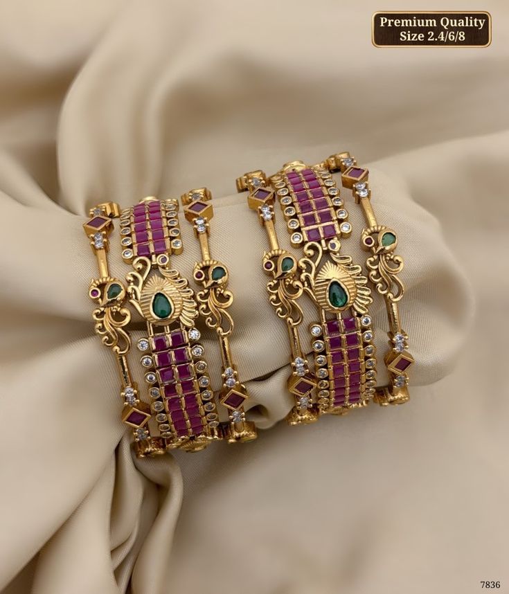 GOLD PLATED IMPON BANGLES
