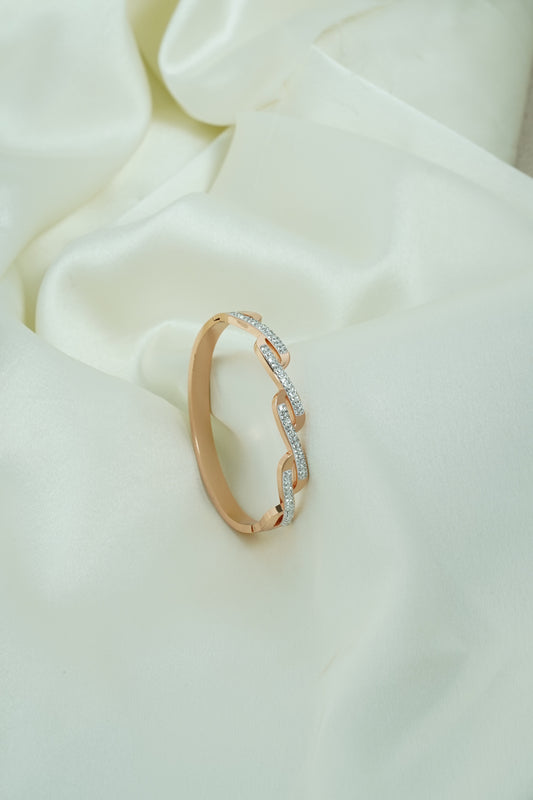 Twist rose gold