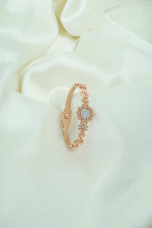 Sunflower rose gold