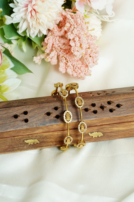 Diamond inspire nakshi bangle