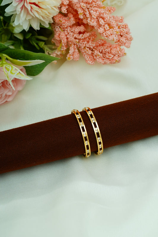 Two Stone Baby Bangle