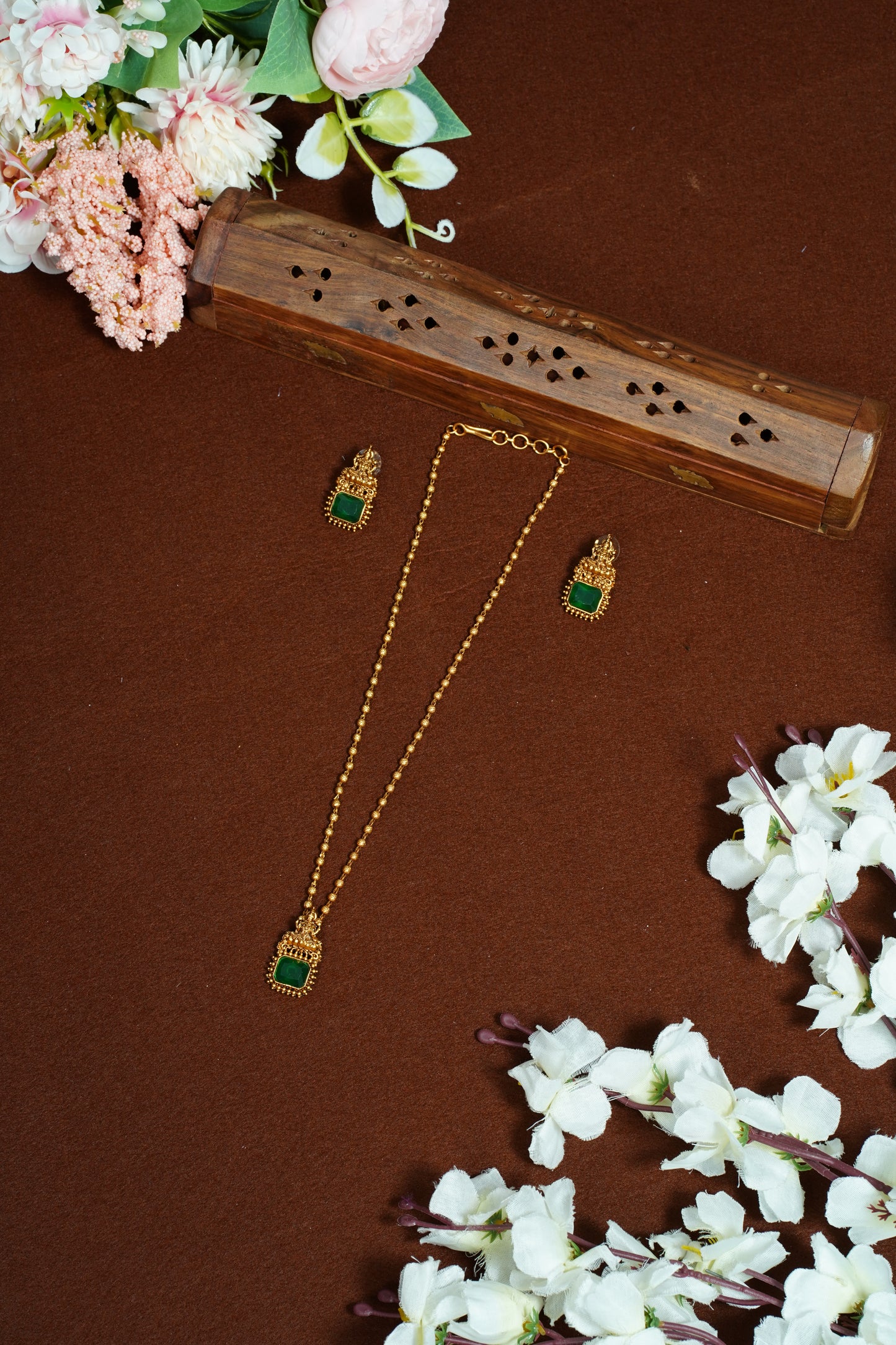 Green Gaja lakshmi
