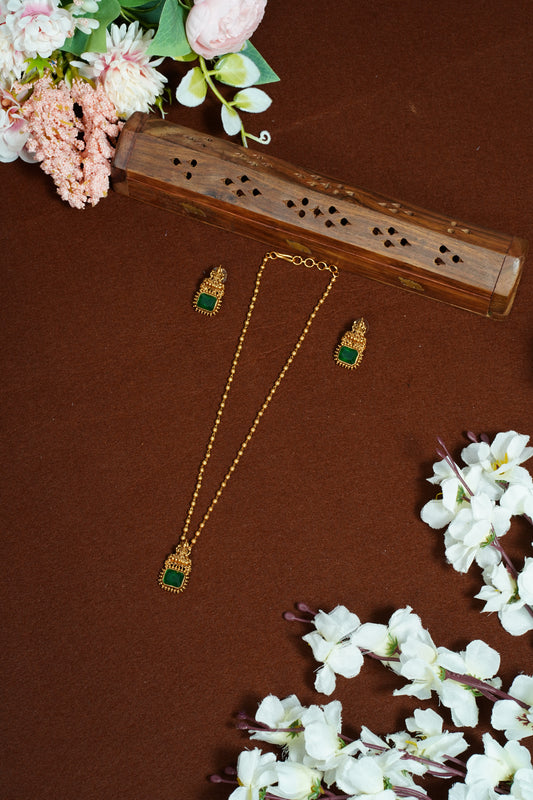 Green Gaja lakshmi