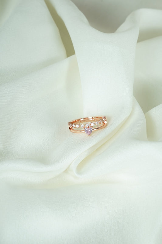 Pink Queen Rose(Adjustable)