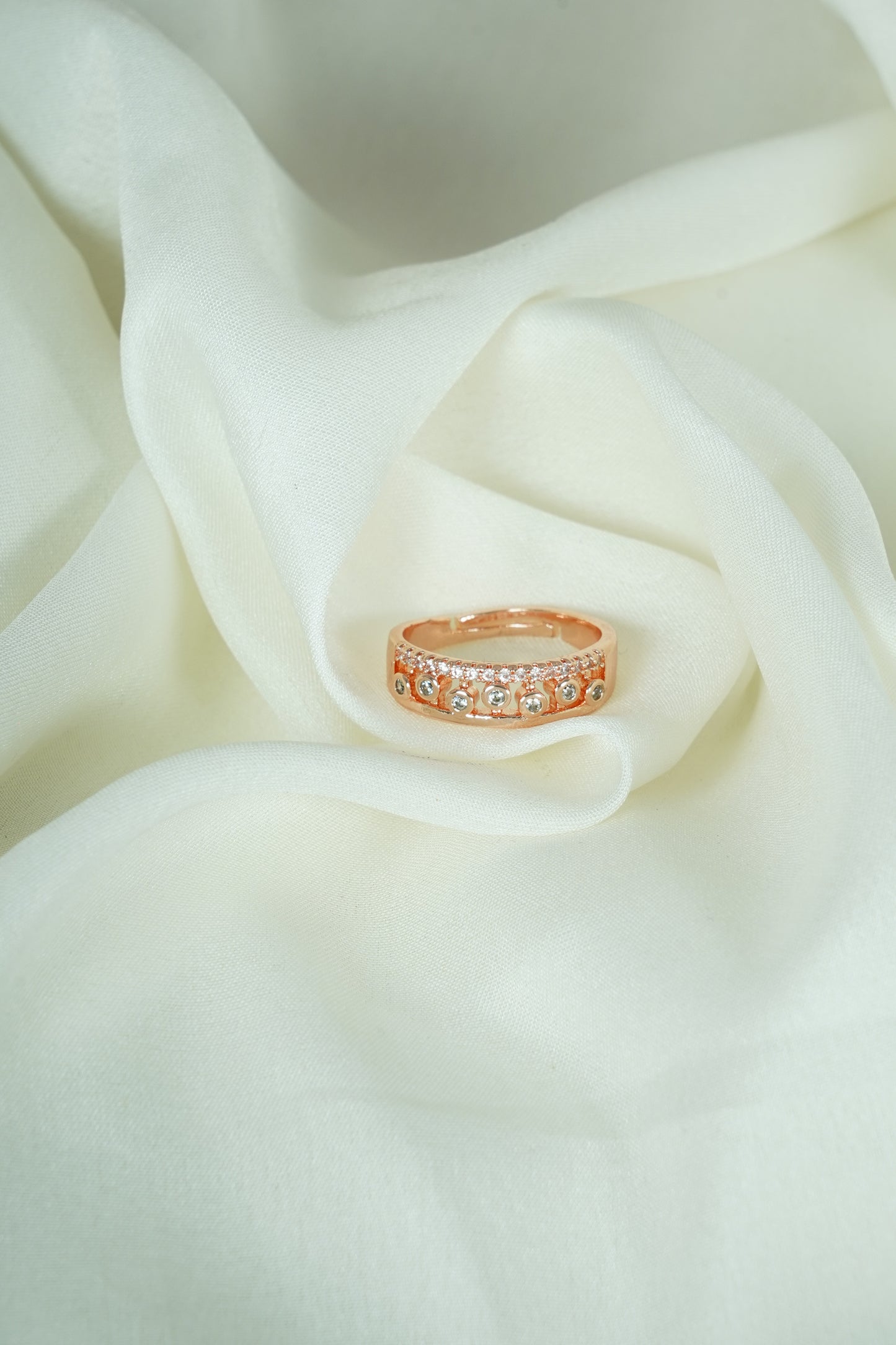 Zig Zag Stone Rose (Adjustable)