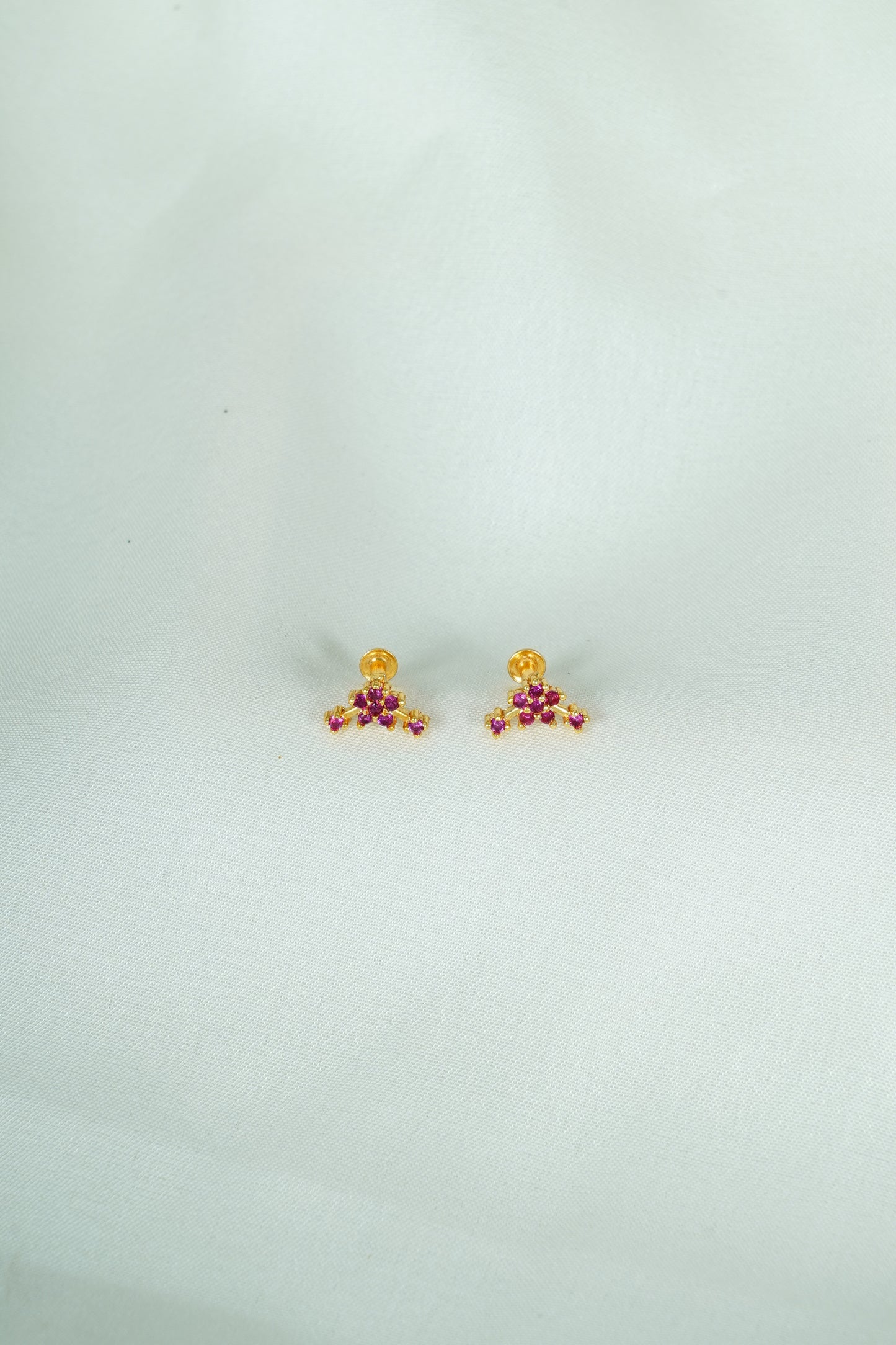 Two stone ruby