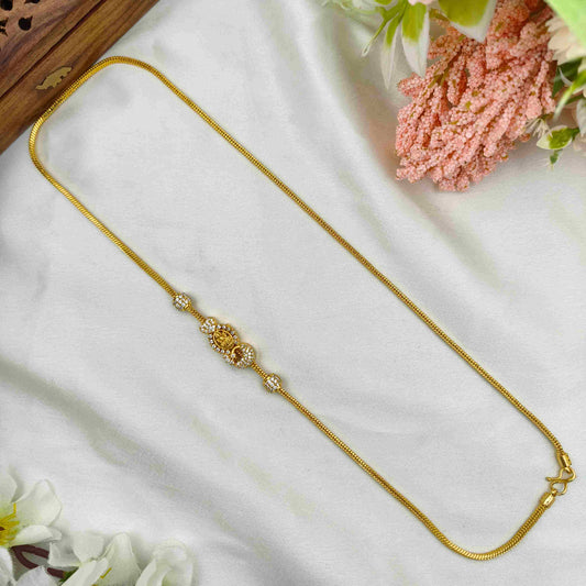 Heart lakshimi ball mop chain