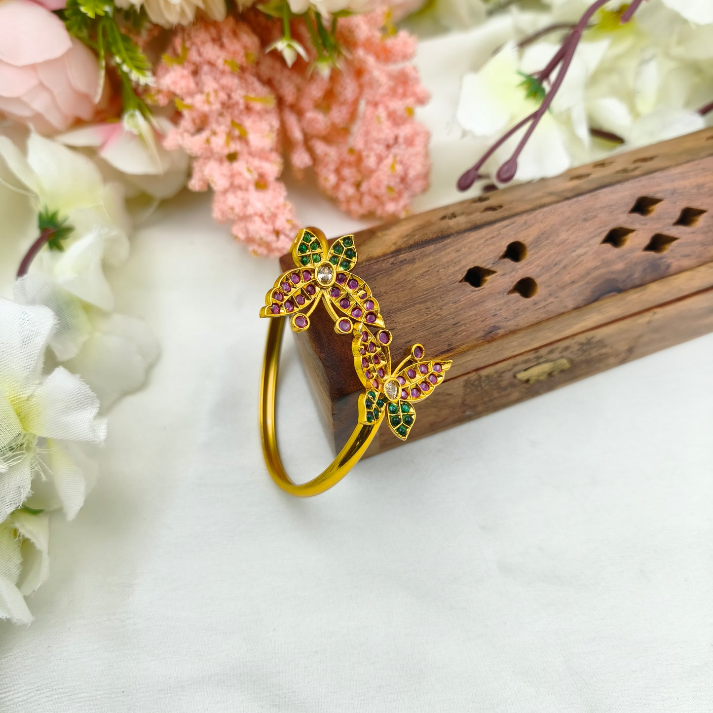 Cute butterfly adjustable kada