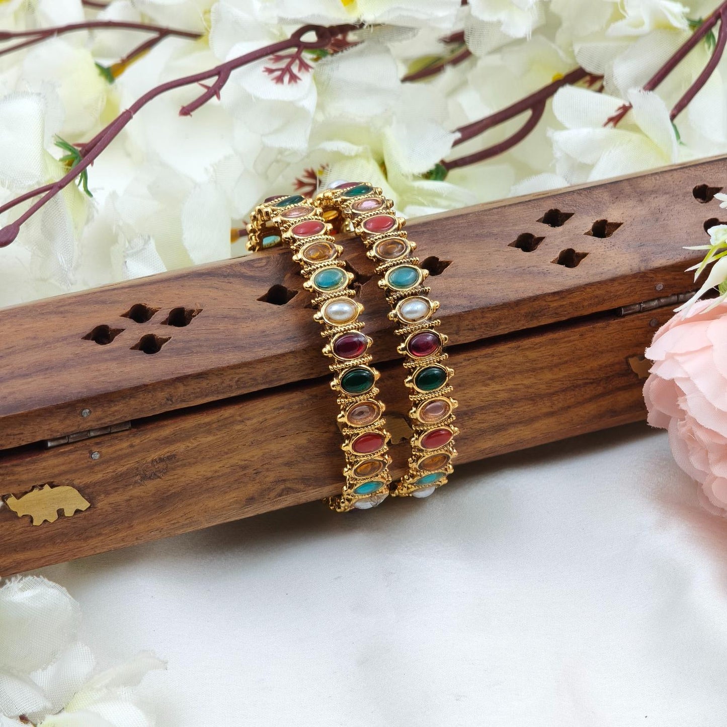 Budget navaratna bangle