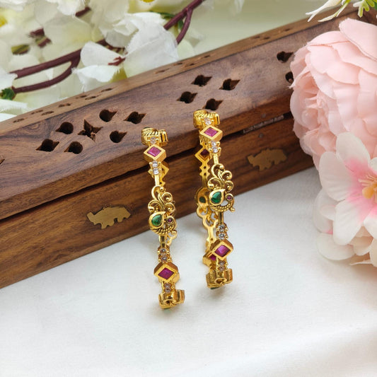 Cute peacock kids bangle