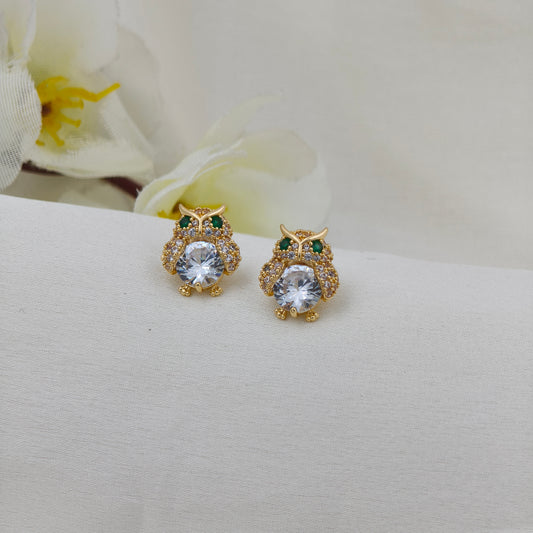 Eye owl stud