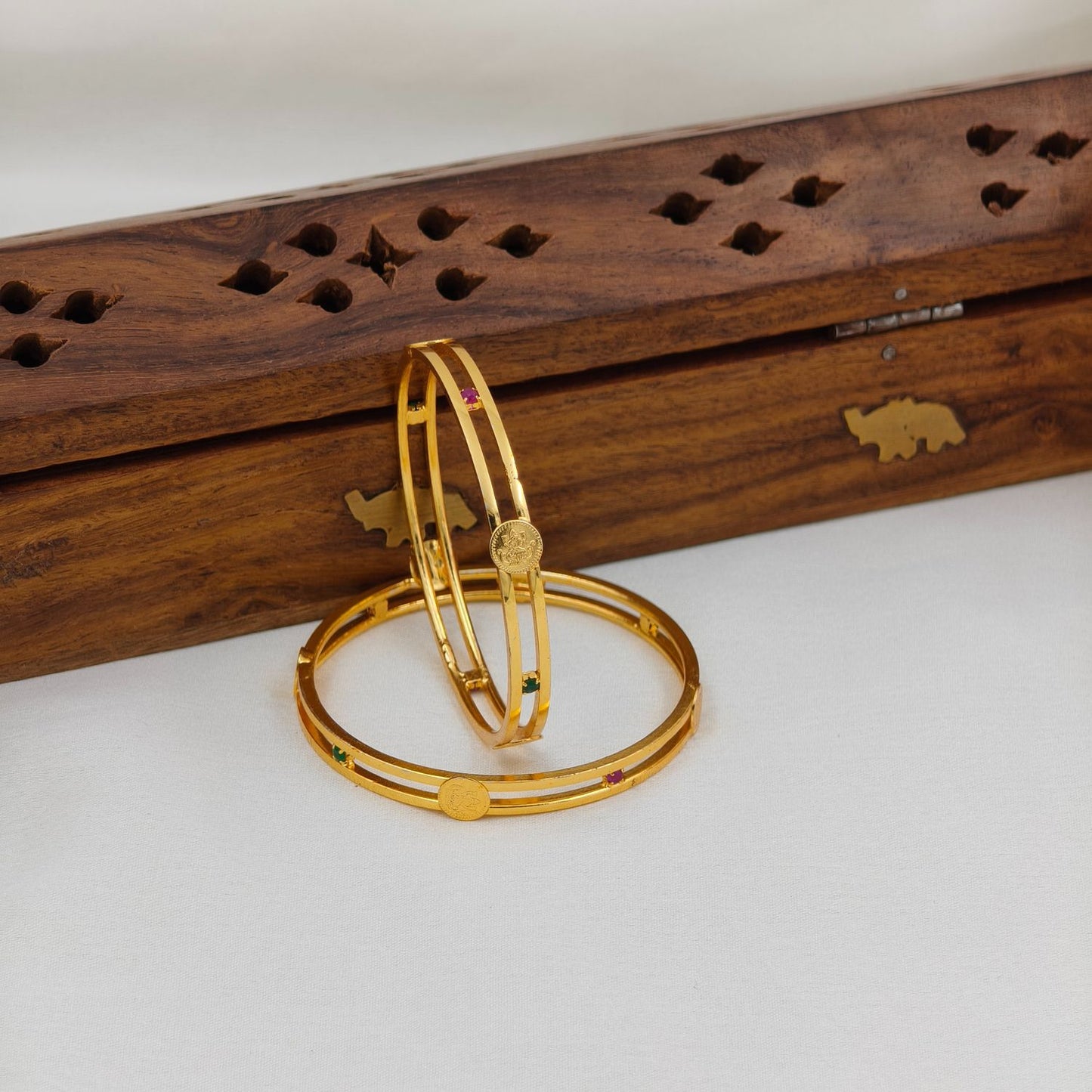 Multi coin kids bangle