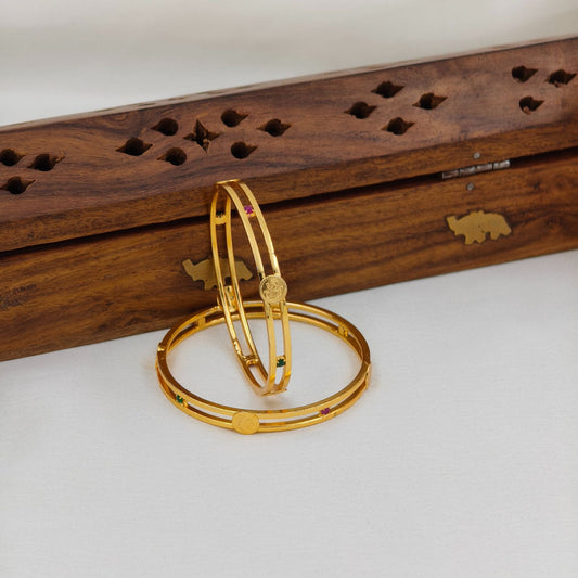 Multi coin kids bangle