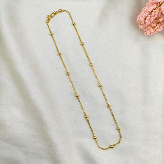 Inter link ball chain