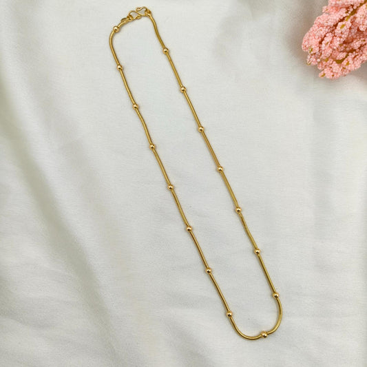 Plain link chain