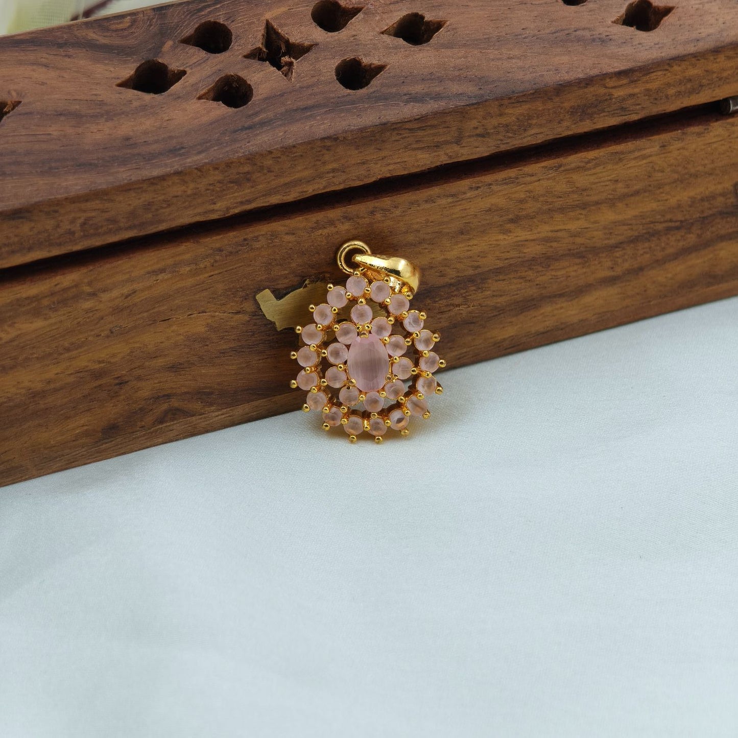 Baby Pink Tiny Pendant