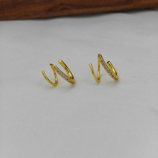 Diamond Hoop earring