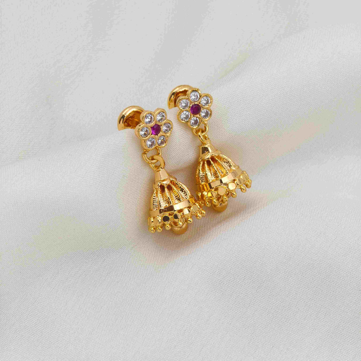 Tiny flower Jhumka