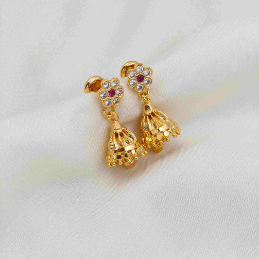 Tiny flower Jhumka