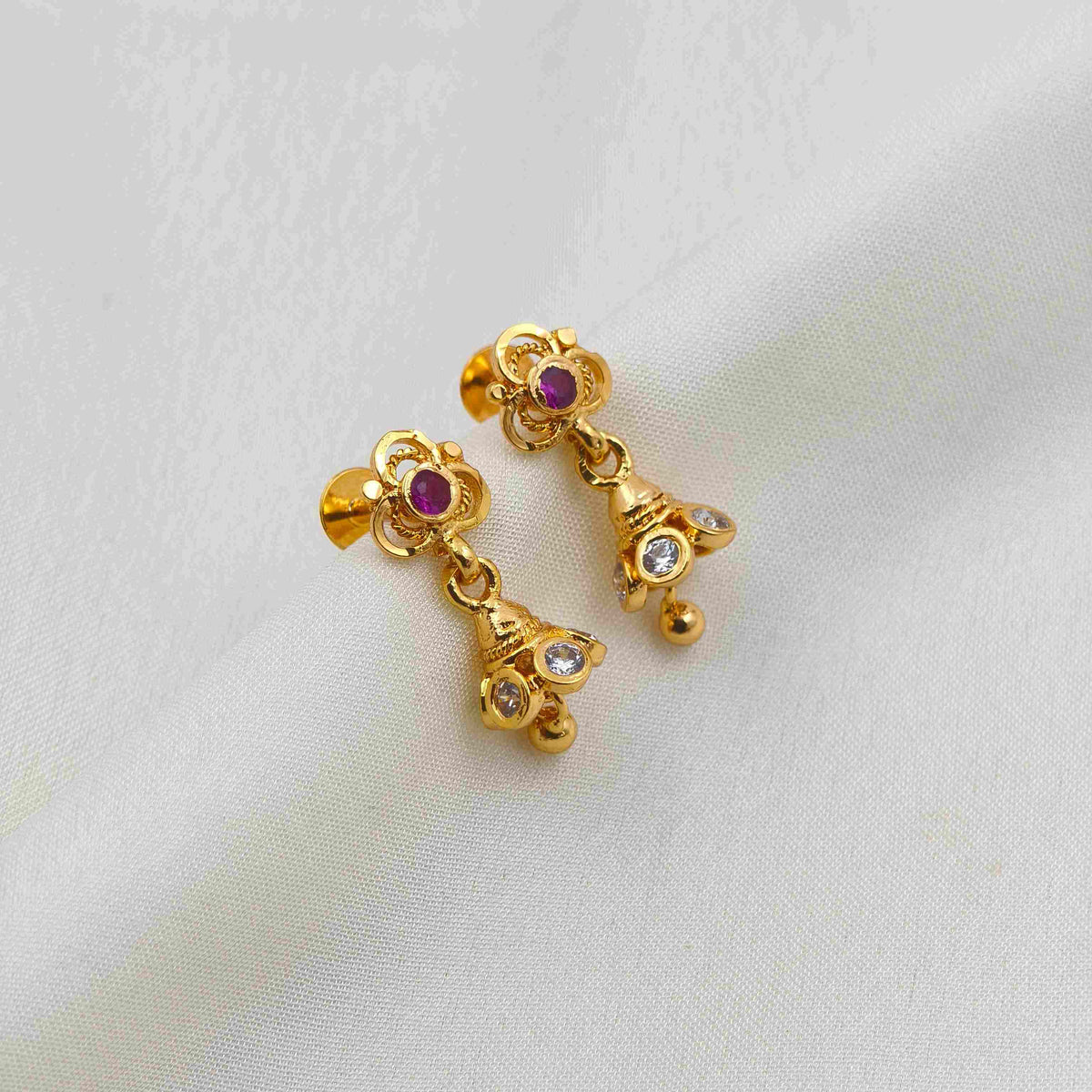 Mini flower Jhumka