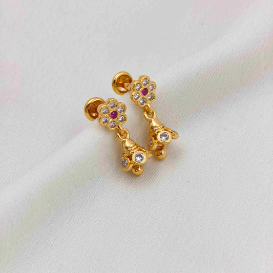 Little flower Jhumka