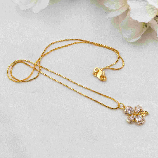 flora Diamond Anti tarnish chain
