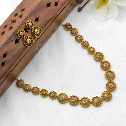 Flower necklace