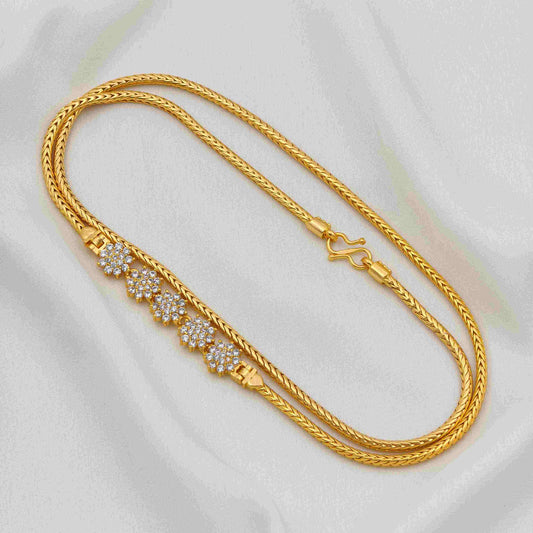 5 flower diamond mop chain