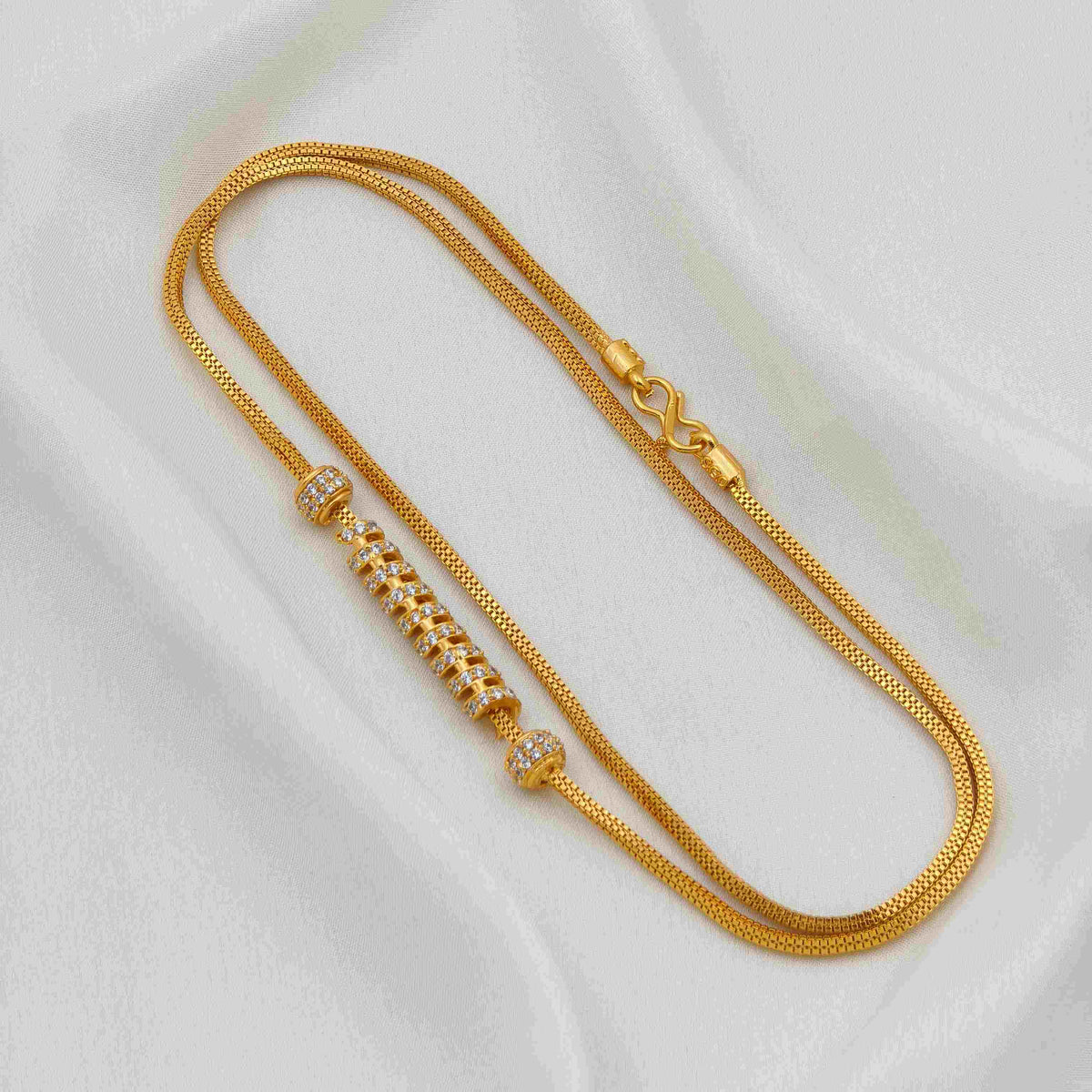 3 colors diamond mop chain