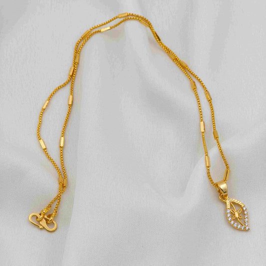 Mango pendent with chain