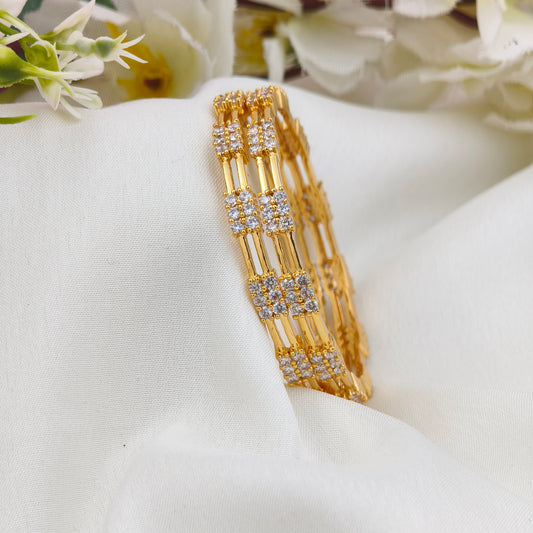 Two layer DRB kids bangle