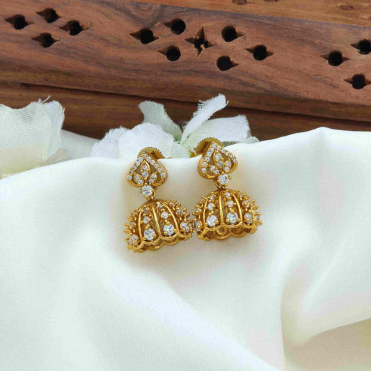 Diamond look  Jhumka