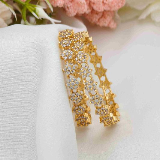 Full stone diamond kids bangle