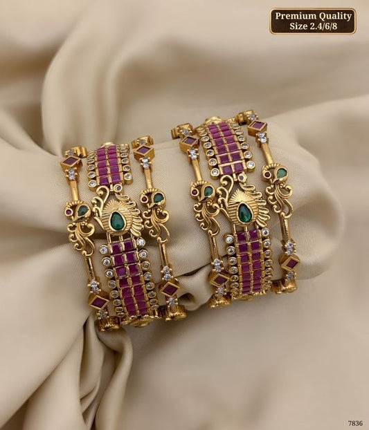 GOLD PLATED IMPON BANGLES