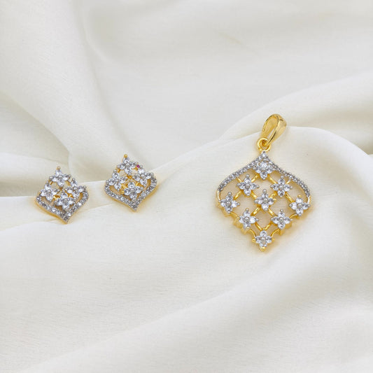 Aura diamond pendant